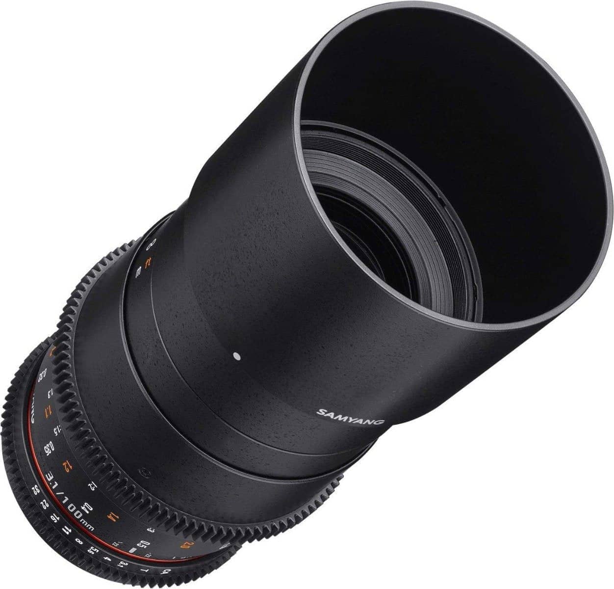 Samyang 100mm T3.1 Macro VDSLR UMC II Nikon AE Full Frame Video Lens - Image 2