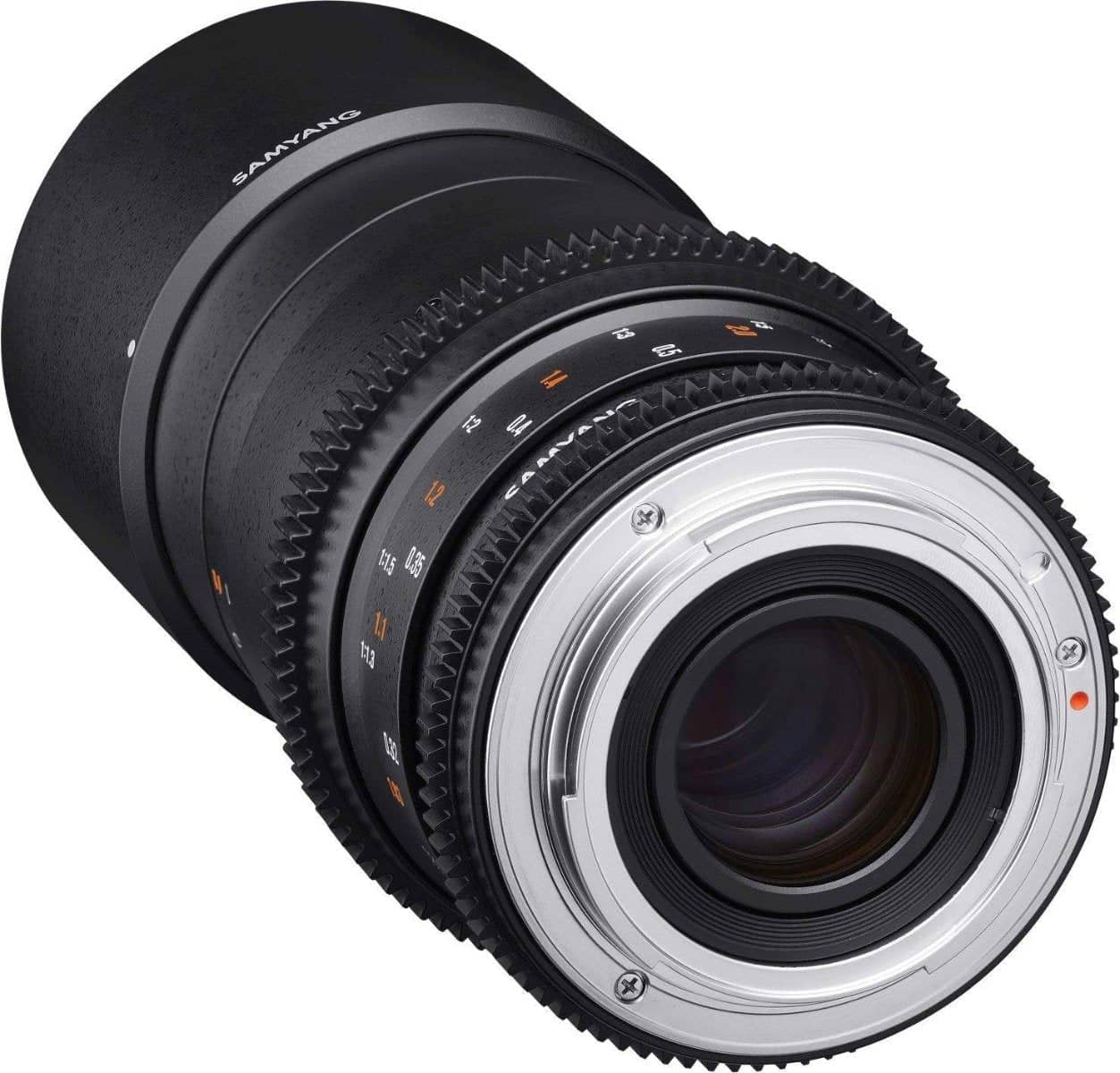 Samyang 100mm T3.1 Macro VDSLR UMC II Nikon AE Full Frame Video Lens - Image 3