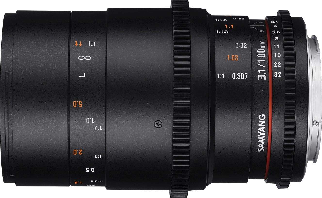 Samyang 100mm T3.1 Macro VDSLR UMC II Sony FE Full Frame Video Lens - Image 3