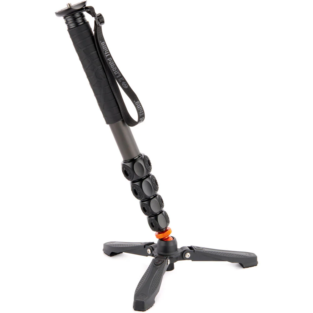3 Legged Thing Alana Carbon Fiber Monopod with DocZ Foot Stabilizer Kit - Image 3