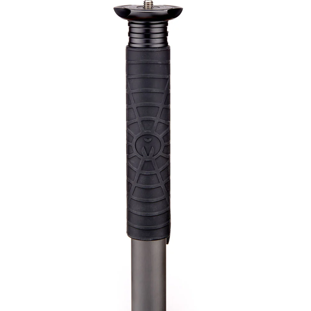3 Legged Thing Lance 4-Section Carbon Fiber Monopod with DocZ Foot Stabilizer Kit - Darkness - Image 8