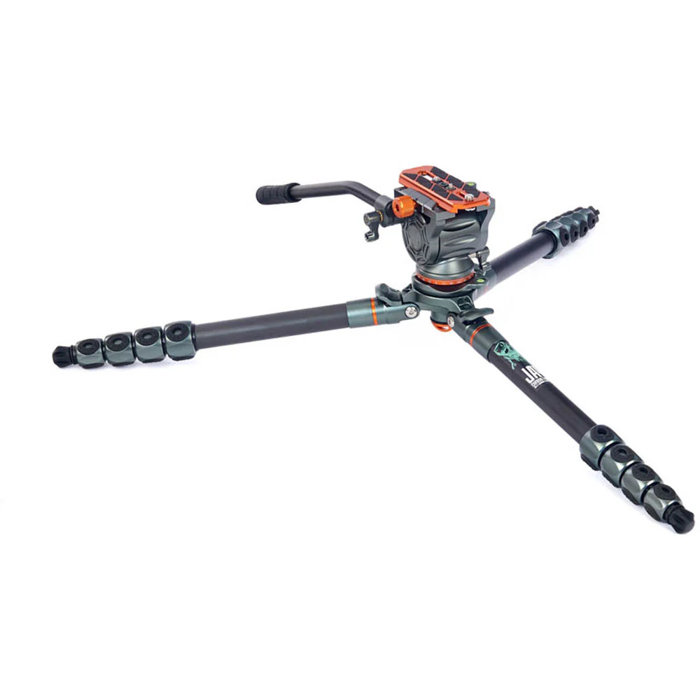 3 Legged Thing Jay Carbon Fiber Tripod with Quick Leveling Base and AirHed Cine-S Fluid Head System - Image 4