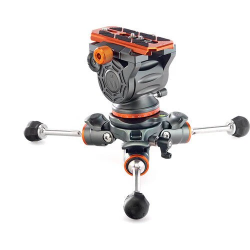 3 Legged Thing Legends Jay Carbon Fiber Tripod System with Quick Leveling Base & AirHed Cine-V Fluid Head - Image 2