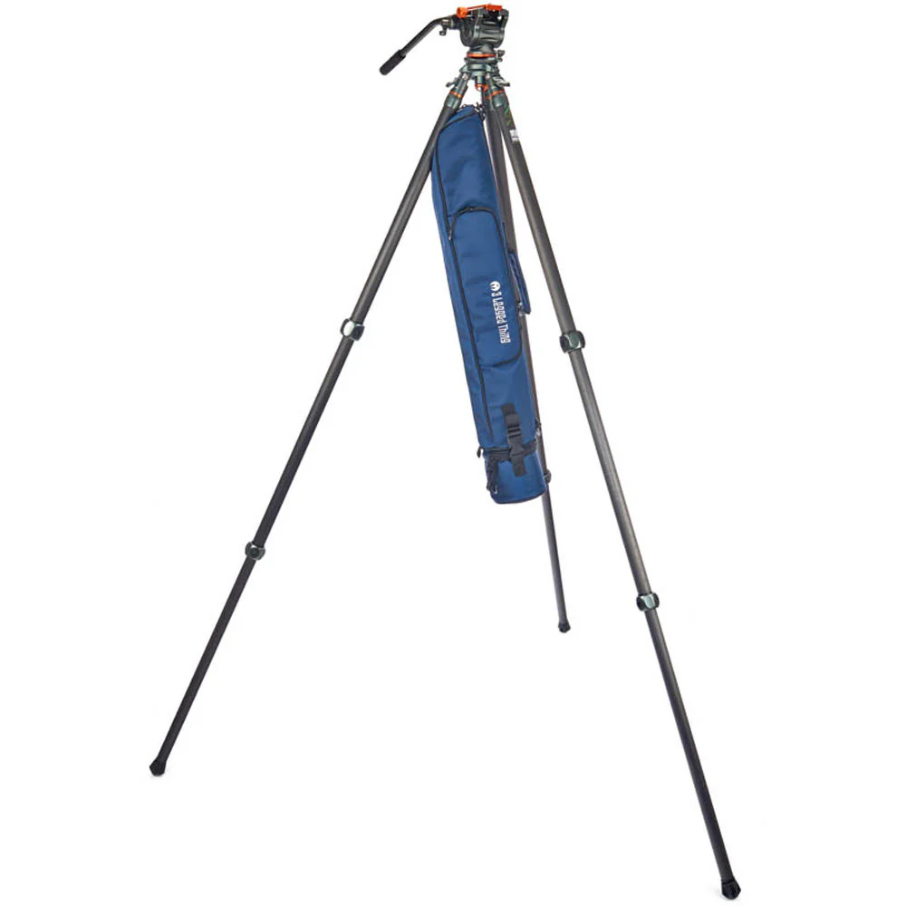 3 Legged Thing Mike Carbon Fiber Tripod with Quick Leveling Base and AirHed Cine-A Fluid Head System - Image 6