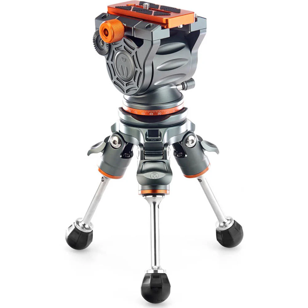3 Legged Thing Mike Carbon Fiber Tripod with Quick Leveling Base and AirHed Cine-A Fluid Head System - Image 7