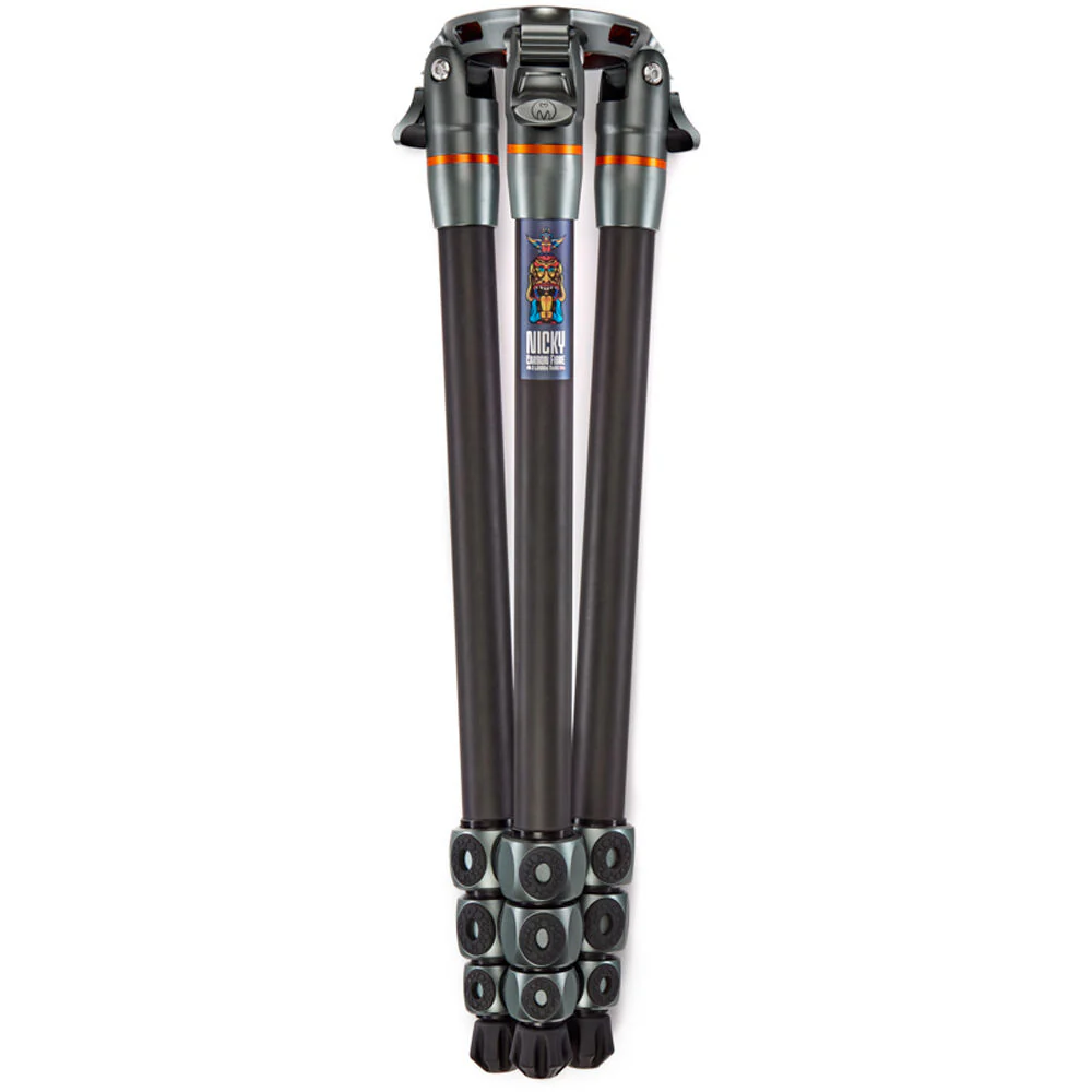 3 Legged Thing Legends Nicky 4-Section Carbon Fiber Hybrid Video/Photo Tripod - Image 3