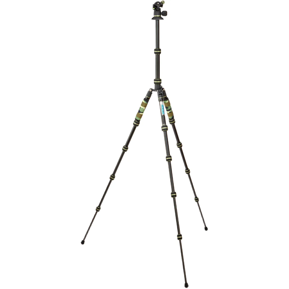 3 Legged Thing - Punks Corey 2.0 Tripod Kit with AirHed Neo 2.0 Twist Lock QR Ballhead (Black/Green) - Image 12
