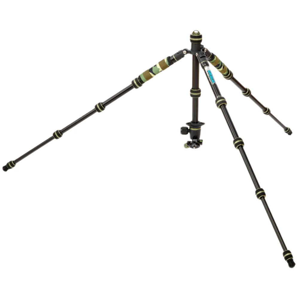 3 Legged Thing - Punks Corey 2.0 Tripod Kit with AirHed Neo 2.0 Twist Lock QR Ballhead (Black/Green) - Image 6