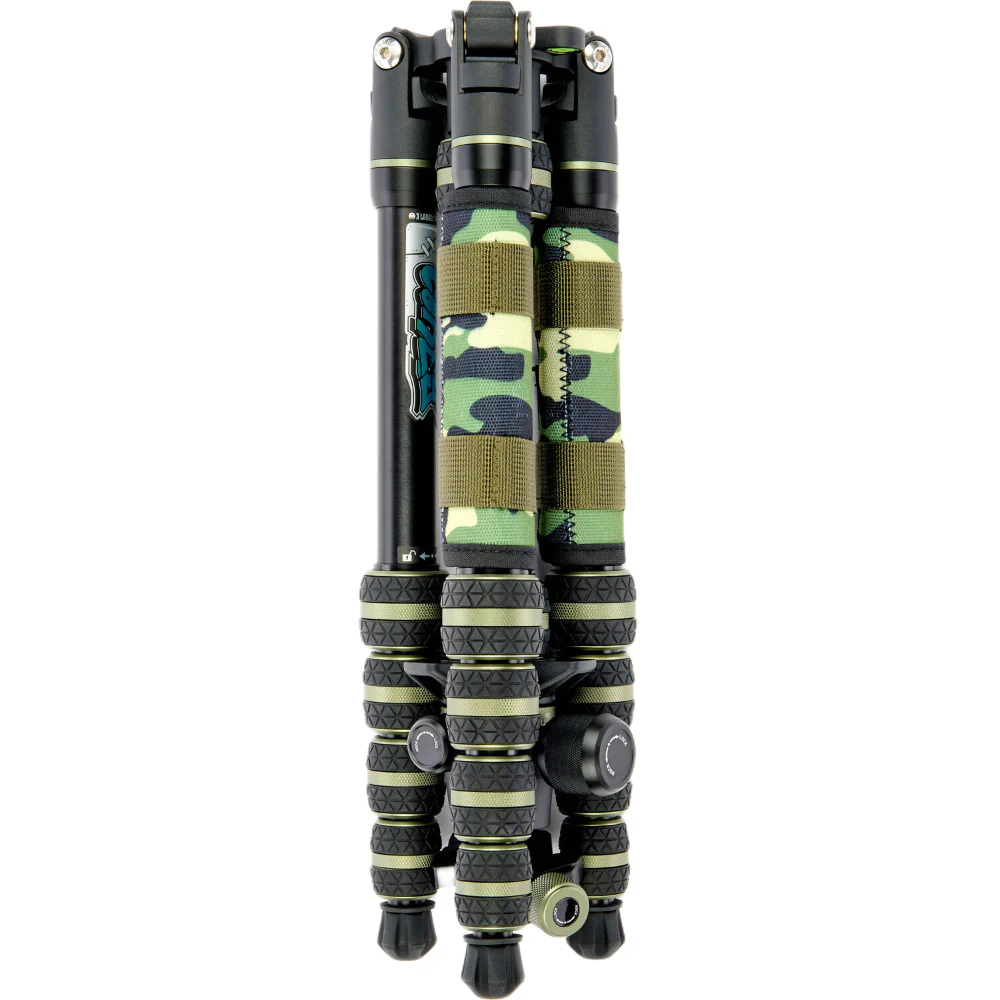 3 Legged Thing - Punks Corey 2.0 Tripod Kit with AirHed Neo 2.0 Twist Lock QR Ballhead (Black/Green) - Image 8