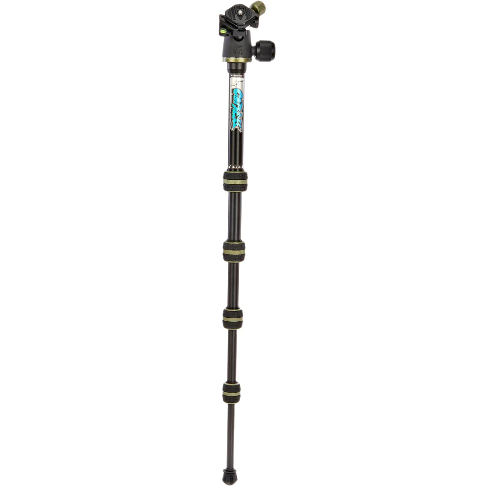 3 Legged Thing - Punks Corey 2.0 Tripod Kit with AirHed Neo 2.0 Twist Lock QR Ballhead (Black/Green) - Image 9