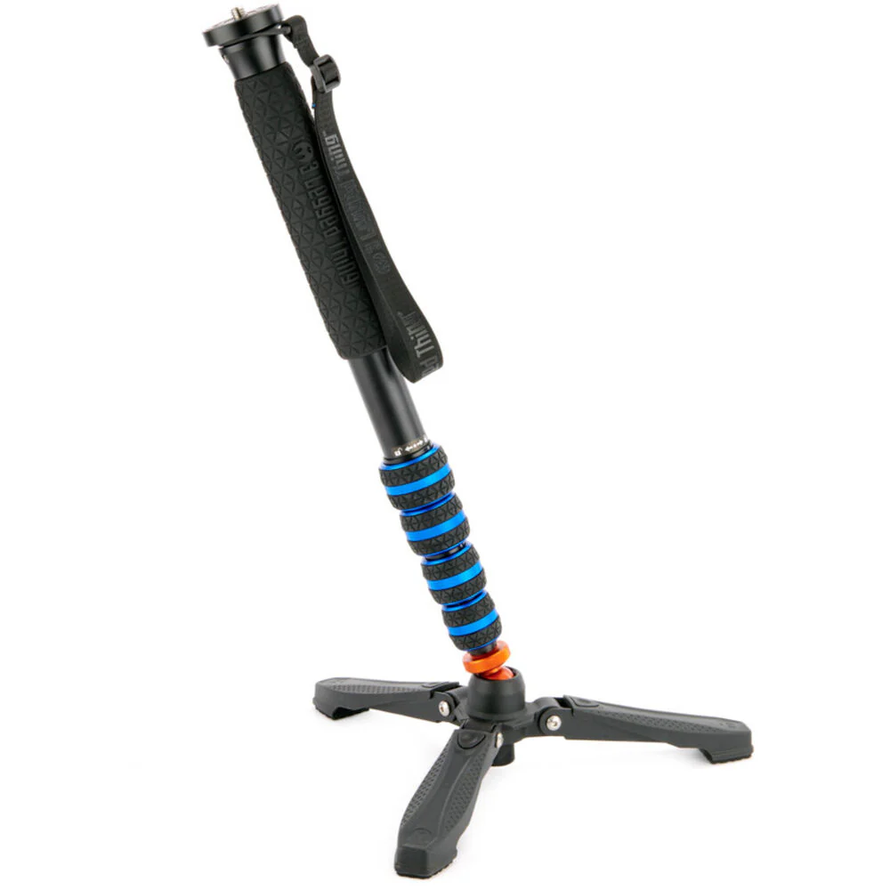 3 Legged Thing Taylor 2.0 5-Section Magnesium Alloy Monopod with DocZ Foot Stabilizer Kit - Image 2