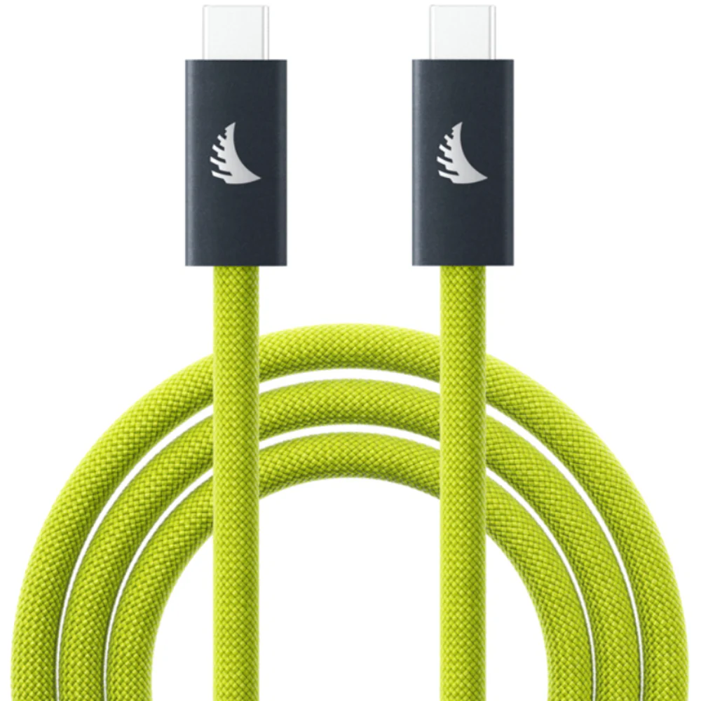 Angelbird USB-C 3.2 Solid Flex Tether Cable Lime 4.5m / 14.8ft
