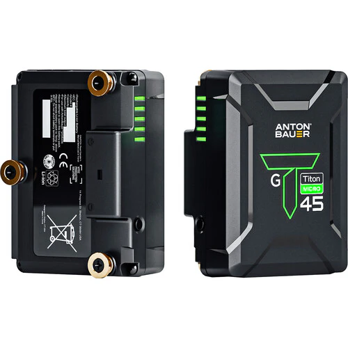 Anton Bauer Batt Titon Micro 45 Gold Mount Lithium-ion battery 14.4V 47Wh - Image 5