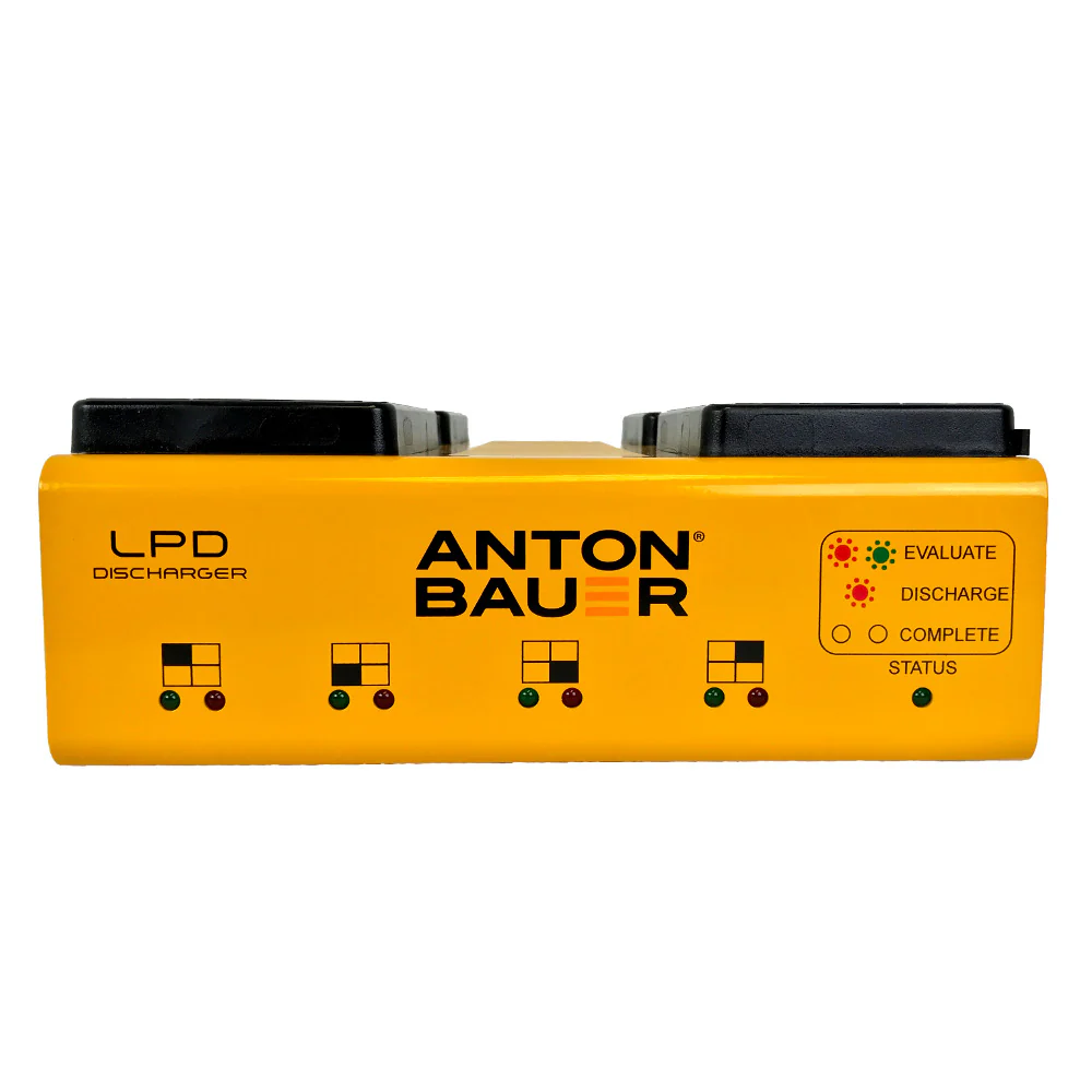 Anton Bauer Discharger LPD Quad Gold Mount low profile simultaneous four position - Image 2