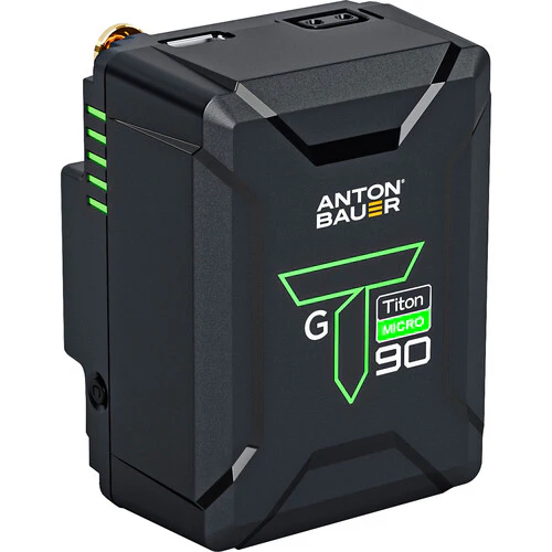 Anton Bauer Titon Micro 90 Gold Mount two battery kit with GM2 charger - Image 5
