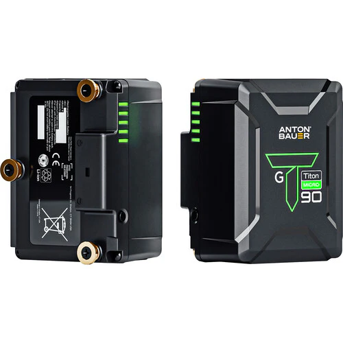 Anton Bauer Titon Micro 90 Gold Mount two battery kit with GM2 charger - Image 7