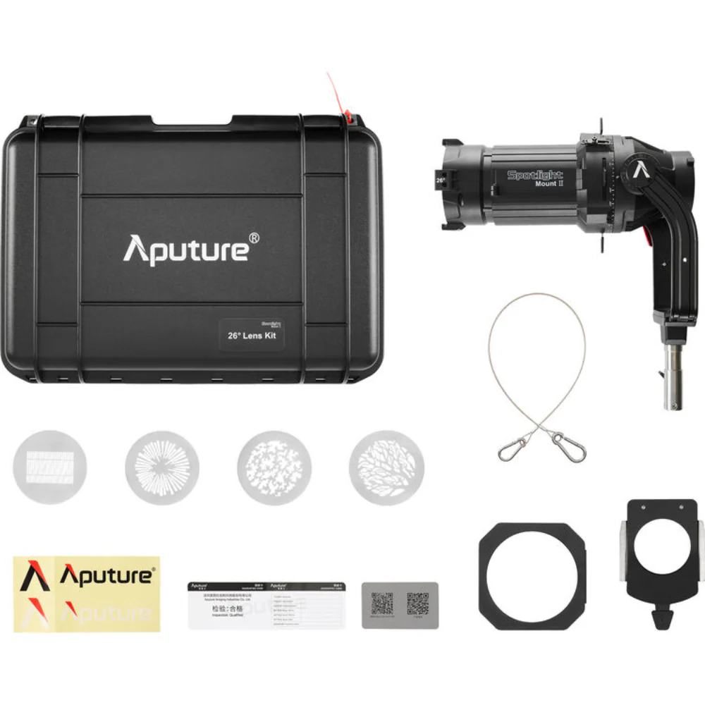 Aputure Spotlight Mount II Kit with 26° Lens - Image 49