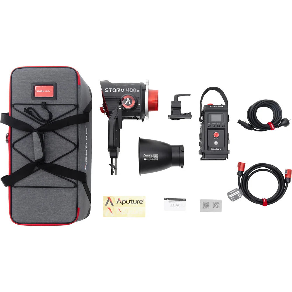 Aputure Storm 400x Tunable White LED Monolight (V-Mount) - Image 11