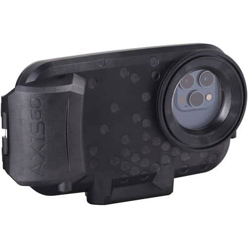 AxisGO 12 Pro Max Water Housing for iPhone (Deep Black) - Image 3