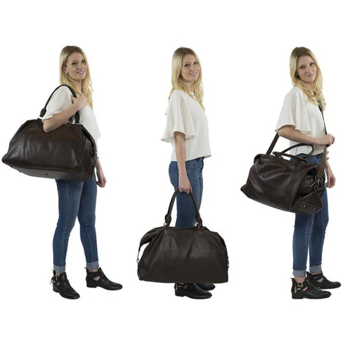 Barber Shop Duffle Camera Bag "Cesar Cut" - Black - Image 3