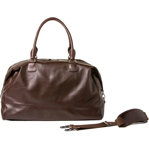 Barber Shop Duffle Camera Bag "Cesar Cut" - Dark Brown - Image 2