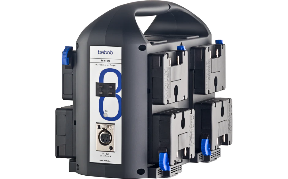 bebob 2, 4 or 8-Channel Gold Mount Simultaneous Quick Charger - Image 3