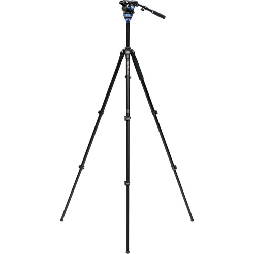 Benro A2573F Aluminum Single Tube Tripod with S6Pro Fluid Video Head - Image 22