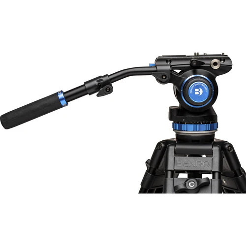 Benro A373F Aluminum Single-Tube Tripod with S8Pro Fluid Video Head - Image 4