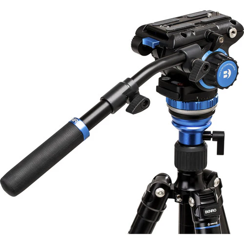 Benro A573T Dual-Tube Aluminum Tripod & S6Pro Fluid Head - Image 6