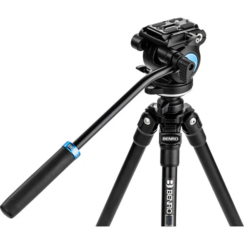 Benro Aero 2 PRO Aluminum Travel Video Tripod with Flip Locks - Image 37