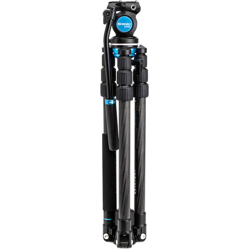 Benro Aero 2 PRO Carbon Fiber Travel Video Tripod with Twist Locks - Image 27