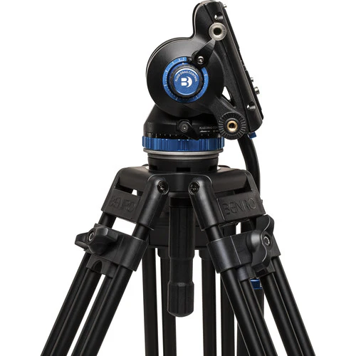 Benro C373F Carbon Fiber Single-Tube Tripod with S8Pro Fluid Video Head - Image 10