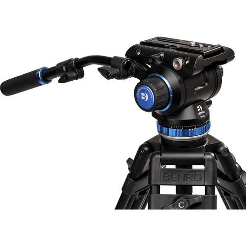 Benro C373F Carbon Fiber Single-Tube Tripod with S8Pro Fluid Video Head - Image 14