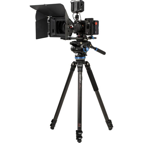 Benro C373F Carbon Fiber Single-Tube Tripod with S8Pro Fluid Video Head - Image 16