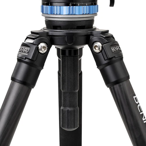 Benro C373F Carbon Fiber Single-Tube Tripod with S8Pro Fluid Video Head - Image 22