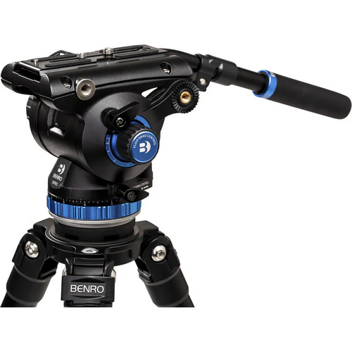 Benro C373F Carbon Fiber Single-Tube Tripod with S8Pro Fluid Video Head - Image 28