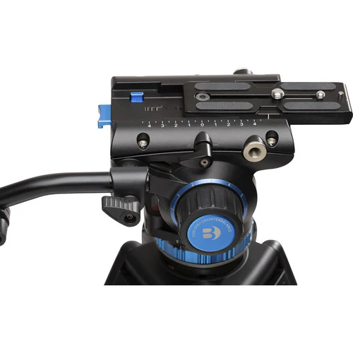 Benro C373F Carbon Fiber Single-Tube Tripod with S8Pro Fluid Video Head - Image 31
