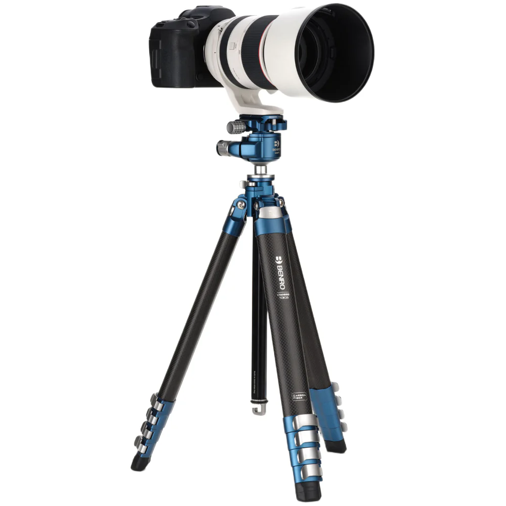 Benro CyanBird 2 Carbon Fiber Tripod with G36PT Inverted Ball Head - Image 12
