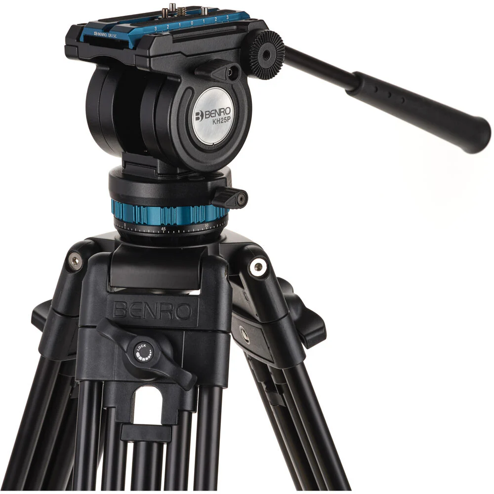 Benro KH25PC Video Head & Tripod Kit (61.6") - Image 2