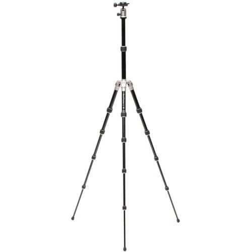 Benro MeFoto Backpacker Tripod, Aluminium, Twist Lock - Titanium - Image 2