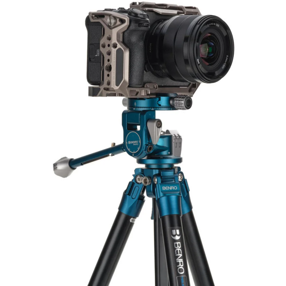 Benro SuperSlim Aluminium Series 0 Tripod with PHVF2 Flip Head - Image 10