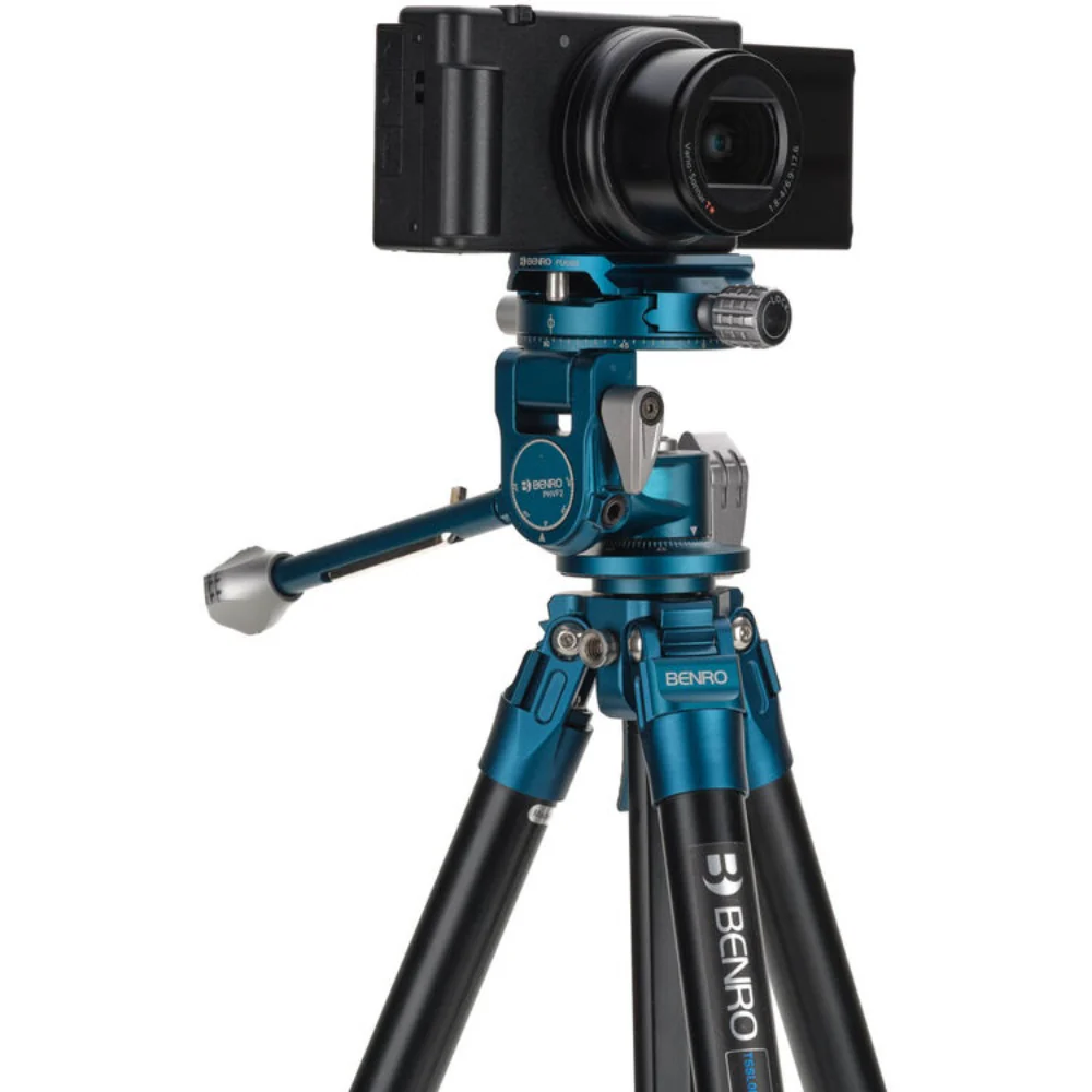 Benro SuperSlim Aluminium Series 0 Tripod with PHVF2 Flip Head - Image 7