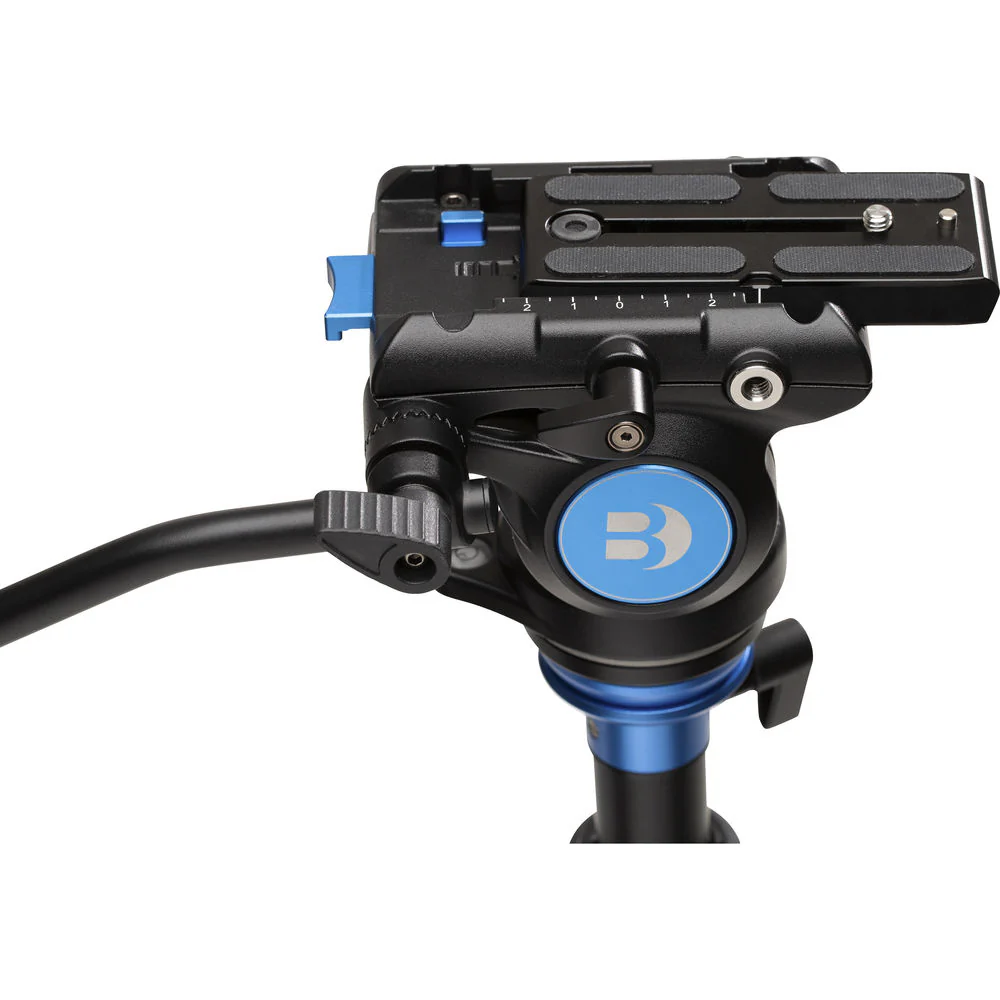 Benro Tortoise Carbon Fiber 2 Series Tripod System with S4Pro Video Head - Image 4