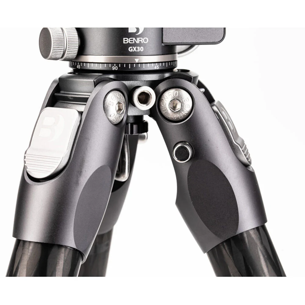 Benro Tortoise Columnless Carbon Fiber Two Series Tripod with GX30 Ball Head - Image 2