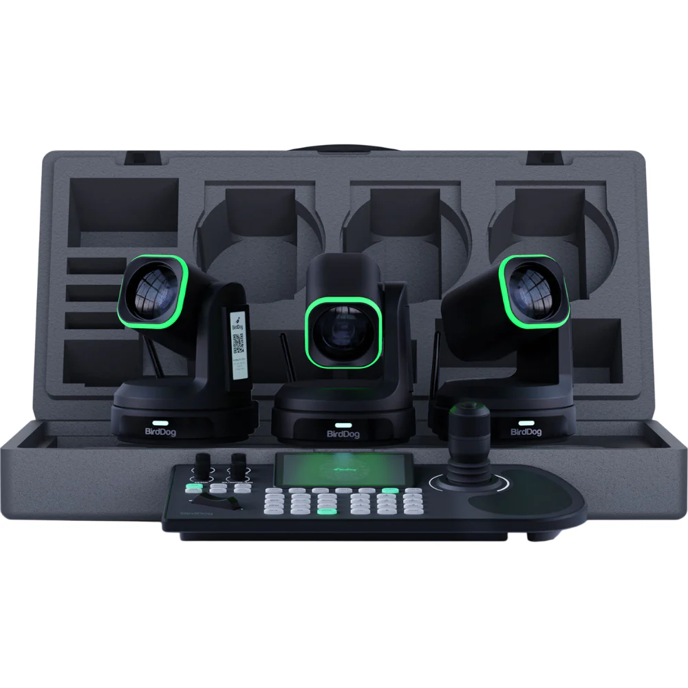 BirdDog 3x BDX1U (Black) and 1x BDKBD Keyboard Bundle (Ships In BDX1CASE)
