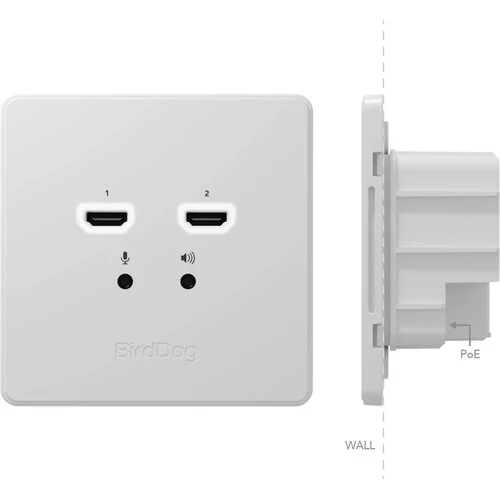 BirdDog Wallplate Dual Output (Note: Does Not Currently Decode NDI HX|HX2|HX3 Feeds) - Image 6