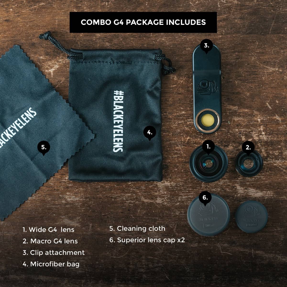 Black Eye Combo G4 - Travel Edition - Image 7