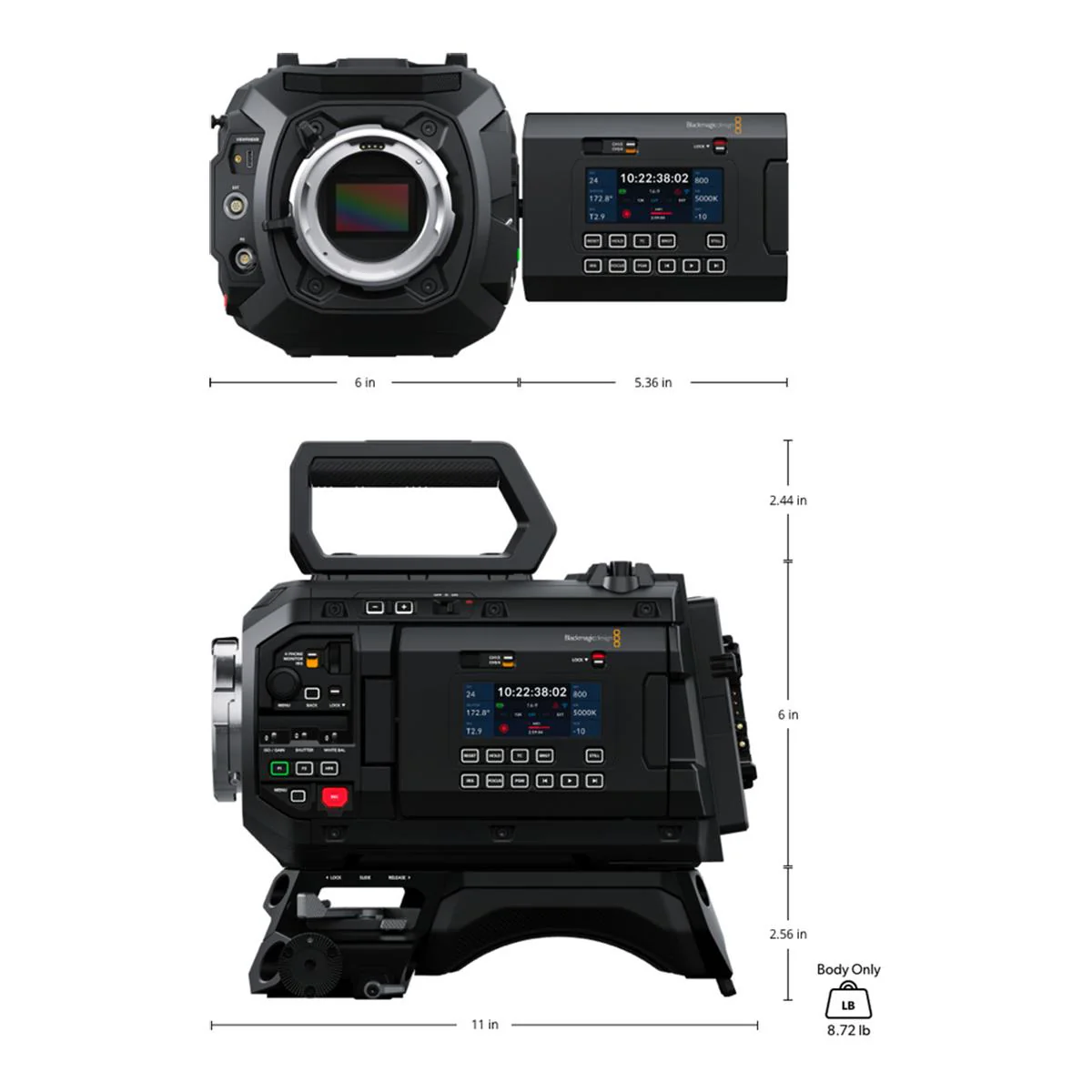 Blackmagic Design URSA Cine 12K Camera (PL Mount) - Image 2