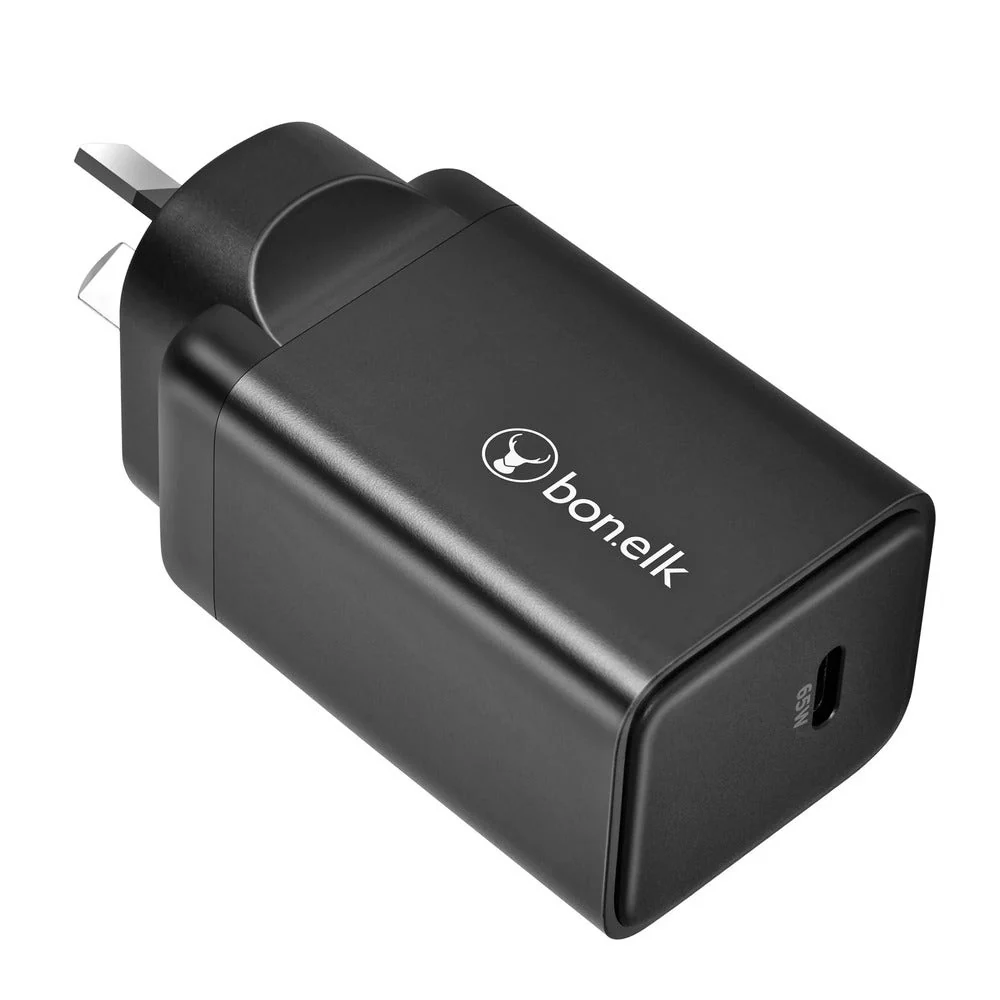 Bonelk 65W PD GaN Wall Charger - Black - Image 4