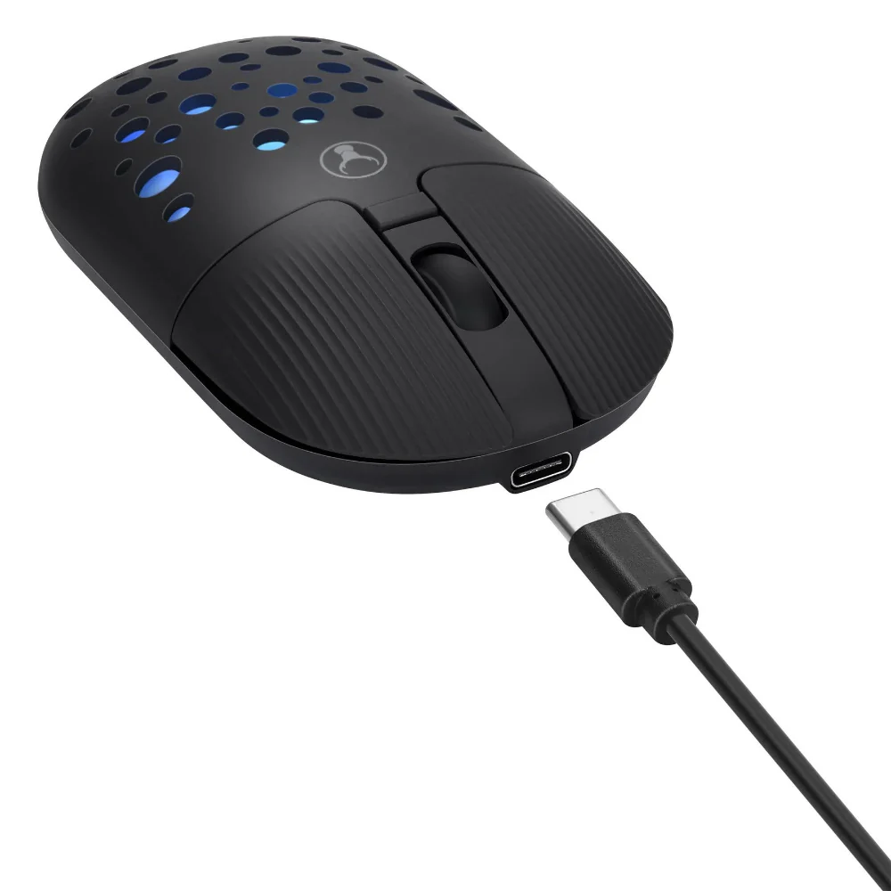 Bonelk Bluetooth/Wireless RGB 4D Mouse, 1200DPI, USB-C, M-270 - Image 5
